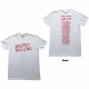 PrimalScream （プライマル・スクリーム）/ Maximum RnR Tシャツ （ホワイト）: UK XLサイズ （US Lサイズ）