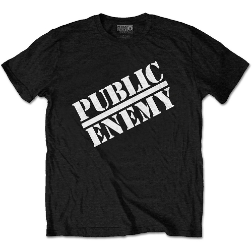 PublicEnemy （パブリック・エナミー）/ Logo Tシャツ （ブラック）: UK Lサイズ （US Mサイズ）