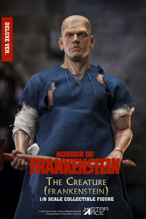 フランケンシュタインの恐怖 The Horror of Frankenstein/ フランケンシュタイン 1/6 アクションフィギュア DX ver