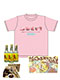 福崎町妖怪グッズシリーズ/ 福崎町満喫セット: ガジロウさん Tシャツ でんぐりがえり ピンク Mサイズ
