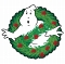 GHOSTBUSTERS CHRISTMAS WREATH LOGO ENAMEL PIN/ DEC222659