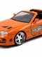 ワイルドスピードシリーズ/ ブライアン・オコナー トヨタ スープラ オレンジ/グラフィックス 1/24 JADA97168