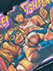 エロスティカ/ STREET FIGHTER V x Rockin’Jelly Bean Series 1 "RAINBOW MIKA" パーカー ブラック サイズM