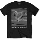 DISNEY (ディズニー)/ MICKEY MOUSE UNKNOWN PLEASURES Tシャツ （ブラック）: UK Mサイズ