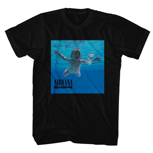 NIRVANA (ニルヴァーナ)/ NEVERMIND ALBUM Tシャツ （ブラック）: UK Mサイズ - イメージ画像