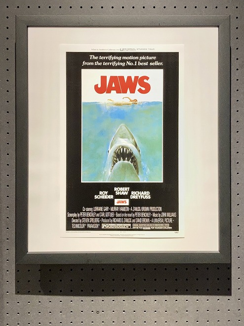 ジョーズ JAWS ポスター/ USサイズ（27.9cm x 43.2cm） - イメージ画像