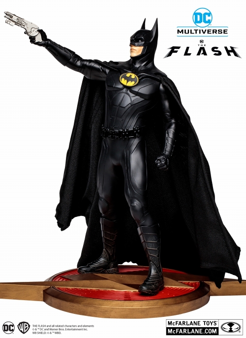 The Flash ザ・フラッシュ/ バットマン 12インチ スタチュー マルチバース ver - イメージ画像