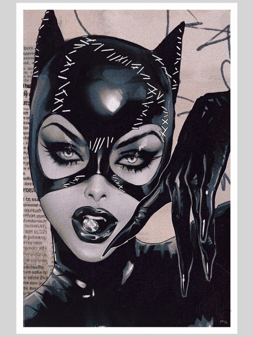 DCコミックス/ Catwoman #50 キャットウーマン by Sozomaika アートプリント - イメージ画像