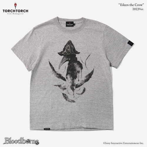 Bloodborne × TORCH TORCH/ Tシャツコレクション: 狩人狩りアイリーン 2023 ver ヘザーグレー XL