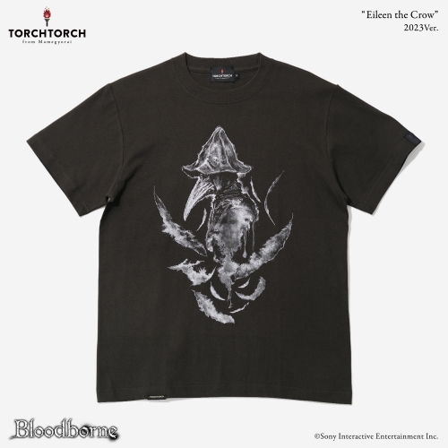 Bloodborne × TORCH TORCH/ Tシャツコレクション: 狩人狩りアイリーン 2023 ver インクブラック XXL