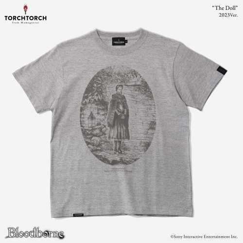 Bloodborne × TORCH TORCH/ Tシャツコレクション: 人形 2023 ver ヘザーグレー S