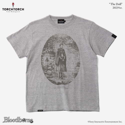 Bloodborne × TORCH TORCH/ Tシャツコレクション: 人形 2023 ver ヘザーグレー XL