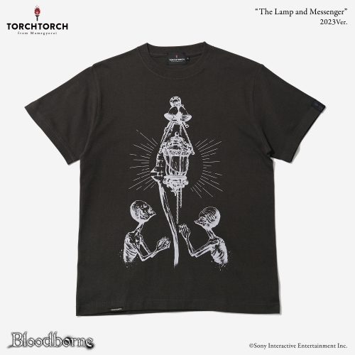 Bloodborne × TORCH TORCH/ Tシャツコレクション: 灯りと使者 2023 ver インクブラック S