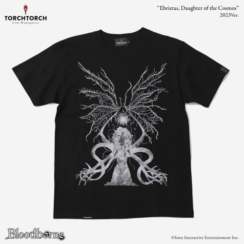 Bloodborne × TORCH TORCH/ Tシャツコレクション: 星の娘、エーブリエタース 2023 ver ブラック S