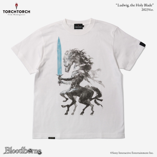 Bloodborne × TORCH TORCH/ Tシャツコレクション: 聖剣のルドウイーク 2023 ver ホワイト XXL