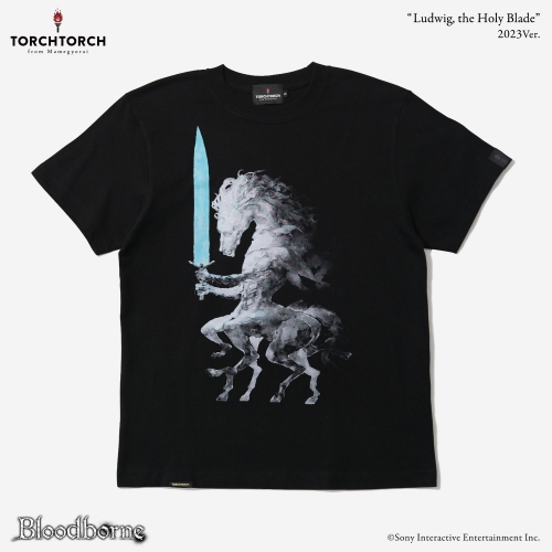 Bloodborne × TORCH TORCH/ Tシャツコレクション: 聖剣のルドウイーク 2023 ver ブラック XL