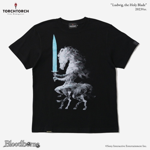 Bloodborne × TORCH TORCH/ Tシャツコレクション: 聖剣のルドウイーク 2023 ver ブラック XXL