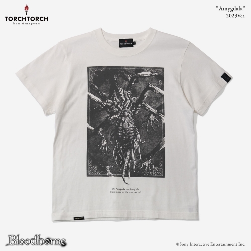 Bloodborne × TORCH TORCH/ Tシャツコレクション: アメンドーズ 2023 ver バニラホワイト × スミ S