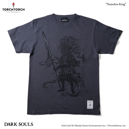 ダークソウル × TORCH TORCH/ 無名の王のTシャツ 2023 ver ディープグレー S