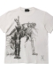 ダークソウル × TORCH TORCH/ 双王子ローリアンとロスリックのTシャツ 2023 ver バニラホワイト XL