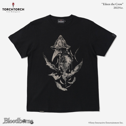 Bloodborne × TORCH TORCH/ Tシャツコレクション: 狩人狩りアイリーン 2023 ver ブラック × オークル S - イメージ画像