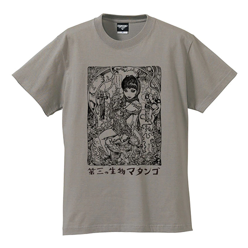 エロスティカ/ "MATANGO x Katsuya Terada" Tシャツ グレー サイズL