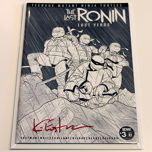 【抽選販売】ケビン・イーストマン 直筆サイン入り:  The Last Ronin - The Lost Years #3 コミックス