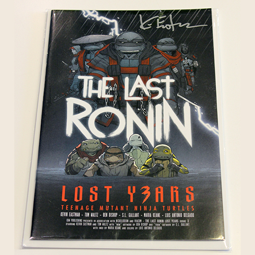 【抽選販売】ケビン・イーストマン 直筆サイン入り: THE LAST RONIN LOST YEARS コミックス