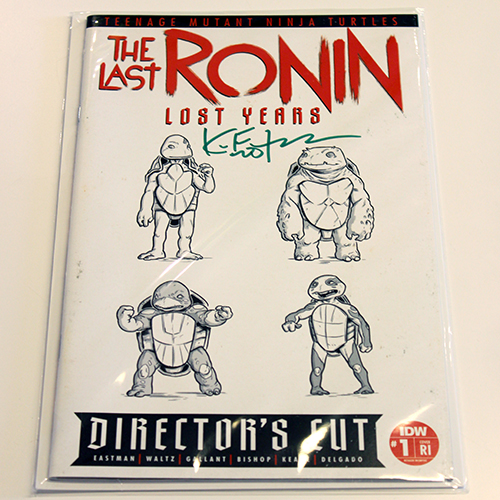 【抽選販売】ケビン・イーストマン 直筆サイン入り: The Last Ronin - The Lost Years #1 Director's Cut コミックス