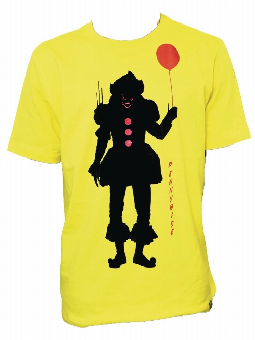 IT 2 PENNYWISE SILHOUETTE BLK T/S LG - イメージ画像