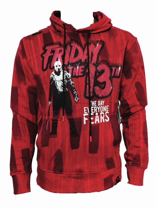 FRIDAY THE 13TH RED HOODIE MED - イメージ画像