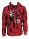 FRIDAY THE 13TH RED HOODIE MED