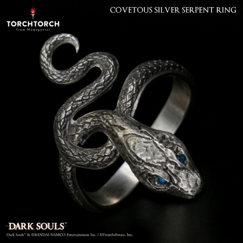 ダークソウル × TORCH TORCH/ リングコレクション: 貪欲な銀の蛇の指輪 19号