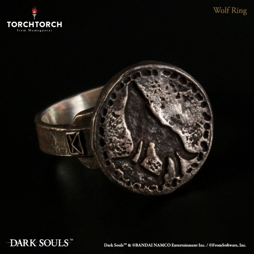 ダークソウル × TORCH TORCH/ リングコレクション: 狼の指輪 17号