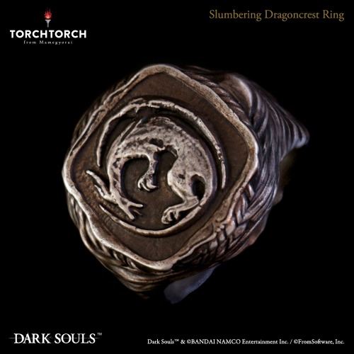 ダークソウル × TORCH TORCH/ リングコレクション: 静かに眠る竜印の指輪 17号
