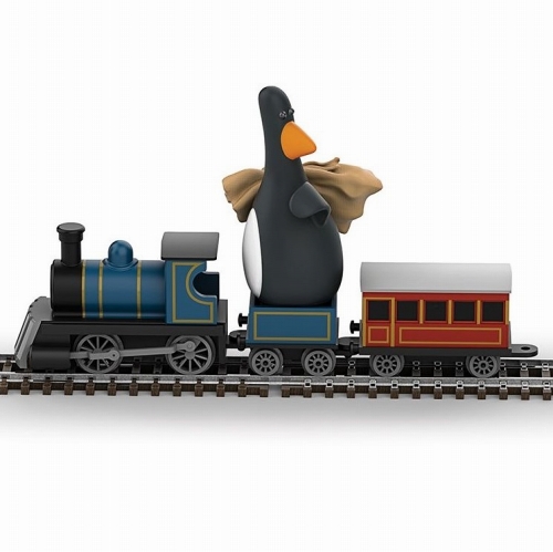 ウォレスとグルミット ペンギンに気をつけろ！/ フェザー・マッグロウ with 機関車 ダイキャストモデル CGCC80602 - イメージ画像