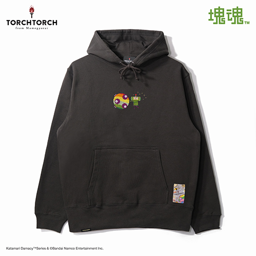 塊魂 × TORCH TORCH/ 王子のパーカー インクブラック サイズM - イメージ画像