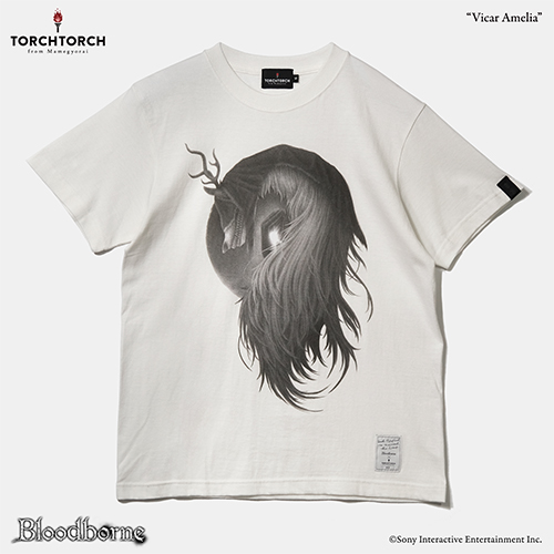 Bloodborne × TORCH TORCH/ Tシャツコレクション: 教区長エミーリア バニラホワイト S