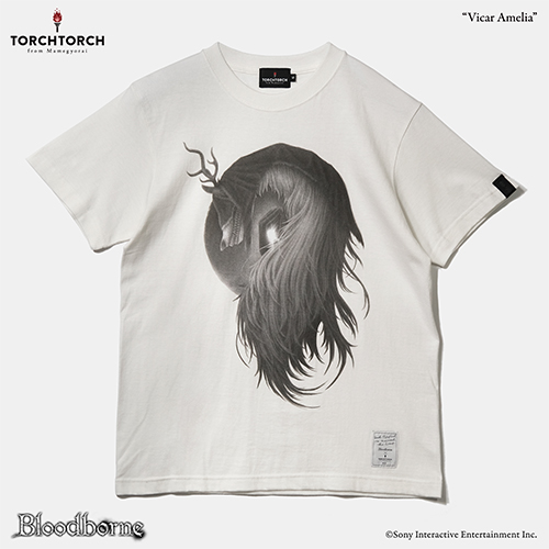 Bloodborne × TORCH TORCH/ Tシャツコレクション: 教区長エミーリア バニラホワイト L - イメージ画像