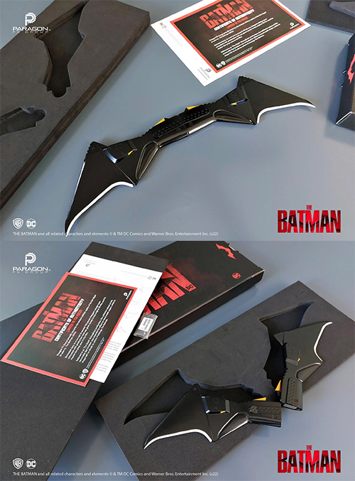THE BATMAN－ザ・バットマン－/ バットグリフ（バットラング）1/1スケール プロップレプリカ - イメージ画像