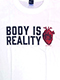 クライムズ・オブ・ザ・フューチャー/ BODY IS REALITY Tシャツ（ホワイト）: Lサイズ