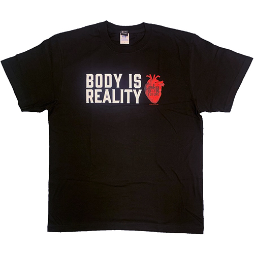 クライムズ・オブ・ザ・フューチャー/ BODY IS REALITY Tシャツ（ブラック）: Mサイズ