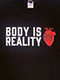 クライムズ・オブ・ザ・フューチャー/ BODY IS REALITY Tシャツ（ブラック）: Mサイズ
