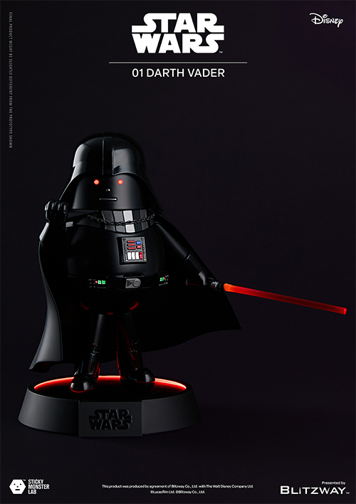 スティッキーモンスターラボ/ STAR WARS（スターウォーズ）: Darth Vader（ダースベイダー）アートフィギュア 