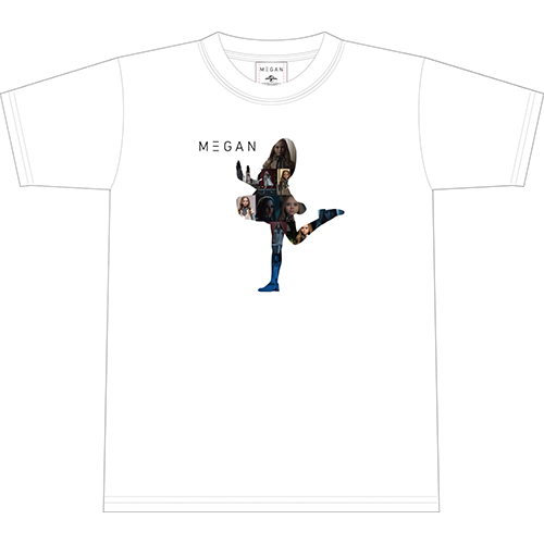 M3GAN ミーガン/ ミーガンTシャツ: 白 Mサイズ（IG 4169）