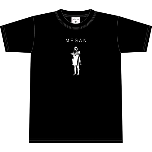 M3GAN ミーガン/ ミーガンTシャツ: 黒 Mサイズ（IG 4171）