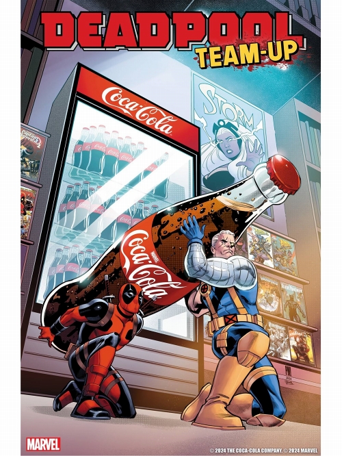 【全編英語/リーフ】DEADPOOL TEAM-UP #1 (OF 5) PACO MEDINA COCA-COLA VAR - イメージ画像