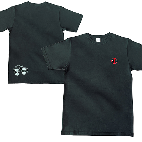 デッドプール＆ウルヴァリン/ Tシャツ（黒）（IG 4307） - イメージ画像