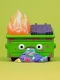 Dumpster Fire/ ダンプスター ファイア ミニ ビニールフィギュア バーフィング ver