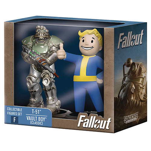 Fallout（フォールアウト）/ T-51 & ヴォルトボーイ（クラシック）3インチフィギュア 2PK